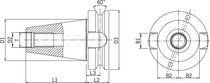 BT40 Yüzey Teması ile