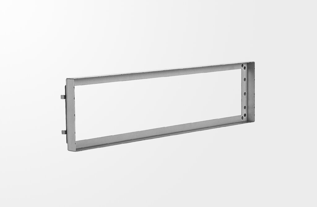 Shelf frame for vertical cabinet