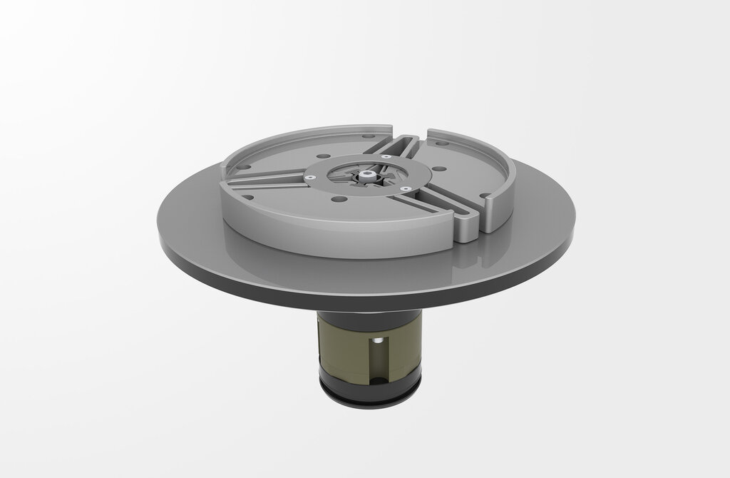 SAS balancing adapter with automatic clamping system